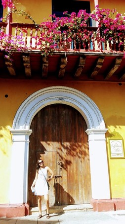 Door in Cartagena, Colombia